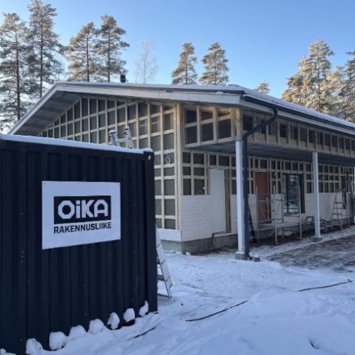 Uusi huoltorakennus valmistui Nastolan hautausmaalle